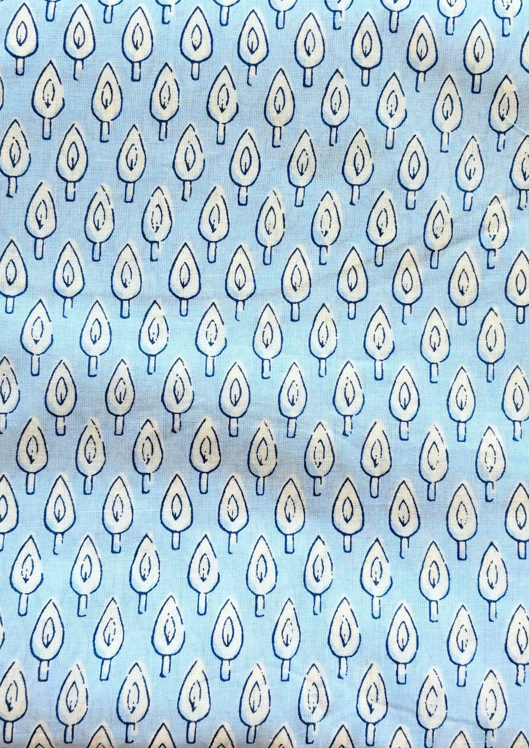 Cotton Pajama Pants Women - Tranquil Blue