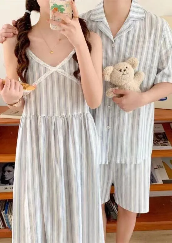 Cotton Pajama Set （Couple’s matching set)