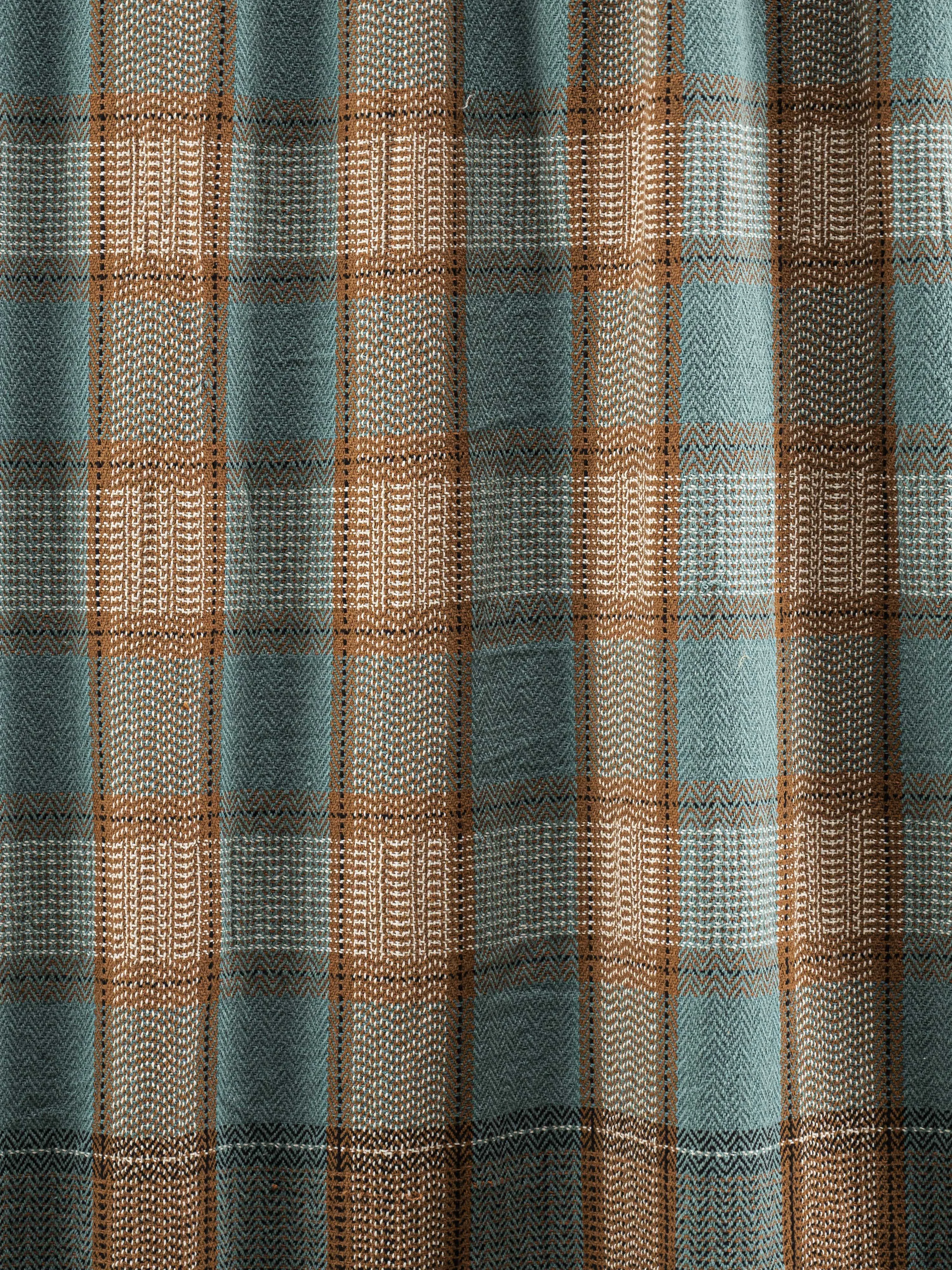Cotton Plaid N°26 in Wood - Moismont