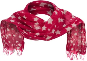 Cotton Scarf with Stars