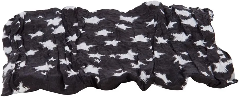 Cotton Scarf with Stars