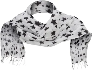 Cotton Scarf with Stars