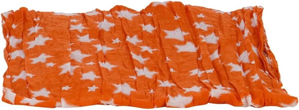 Cotton Scarf with Stars