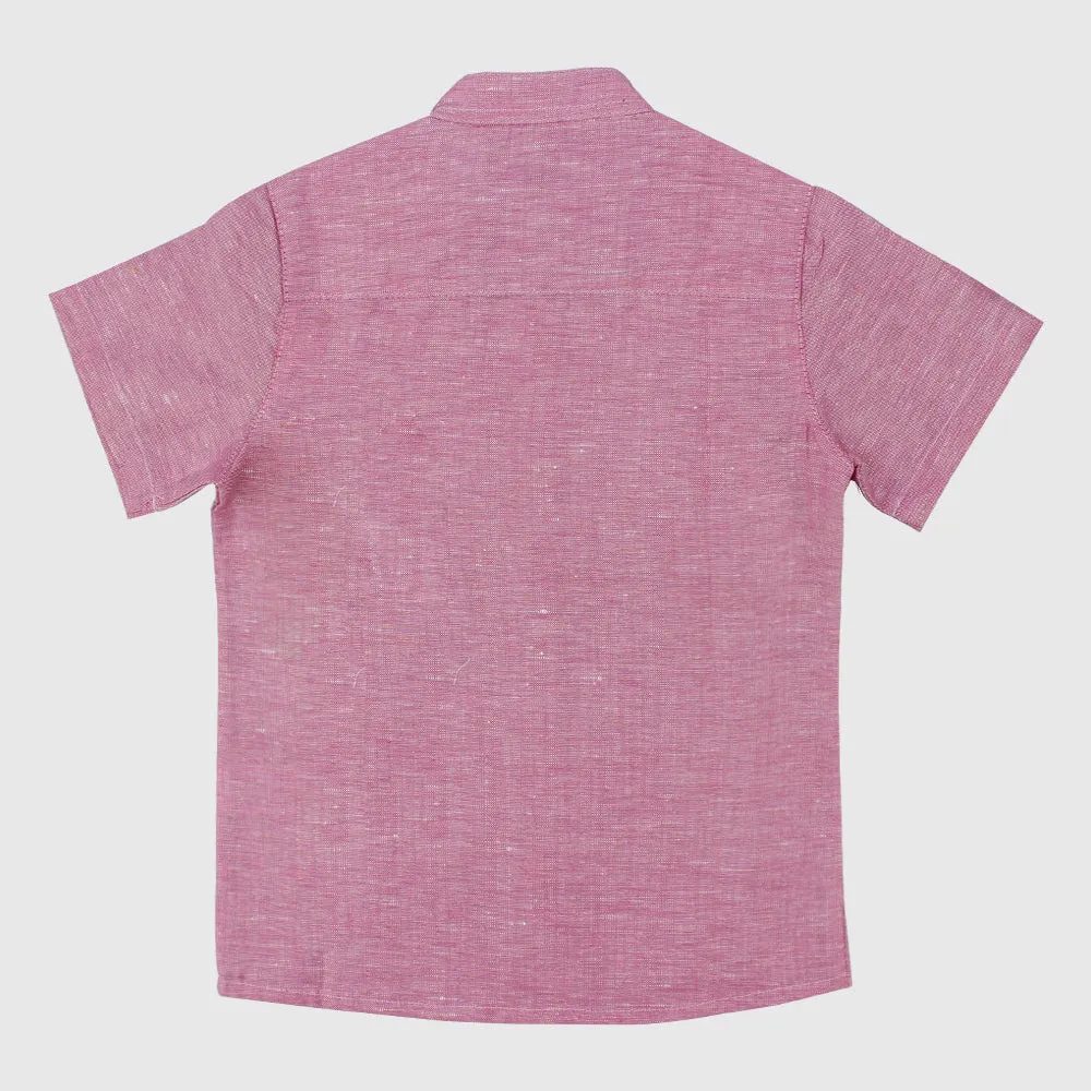 Cotton Short-Sleeved Shirt