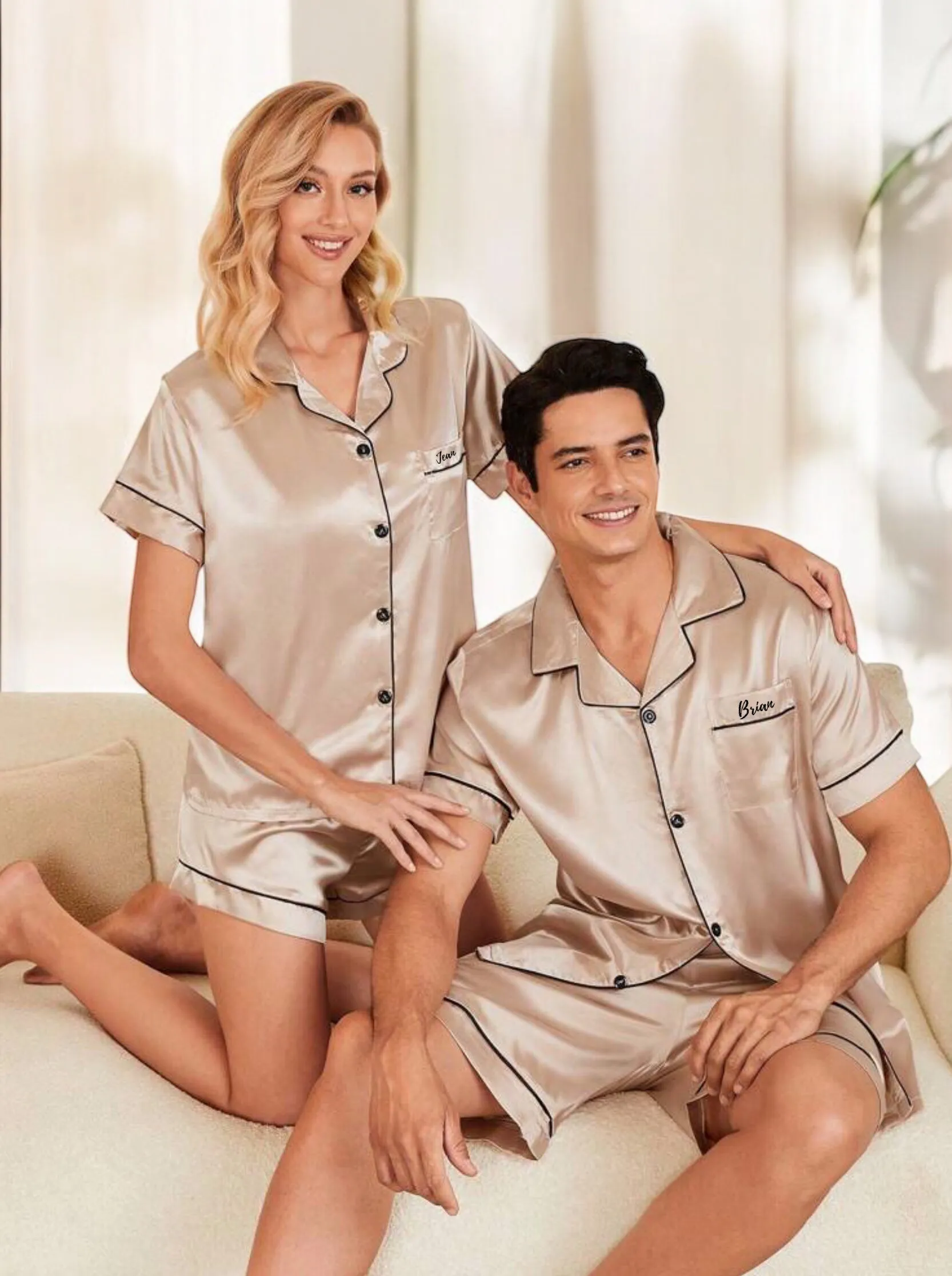 Couple Matching Sleepwear Set