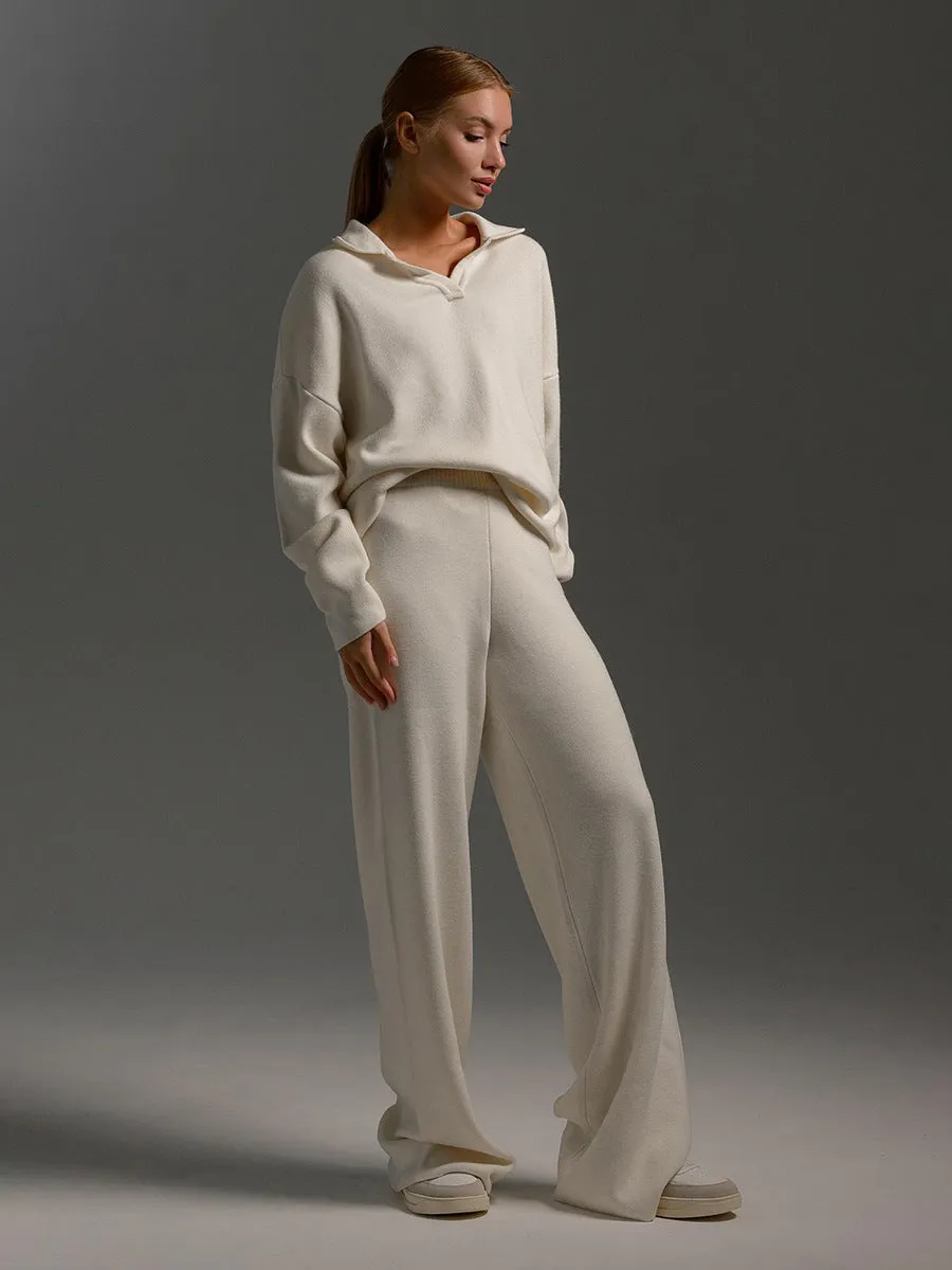 Cozy Chic Knit Co-Ord set - GlamzLife