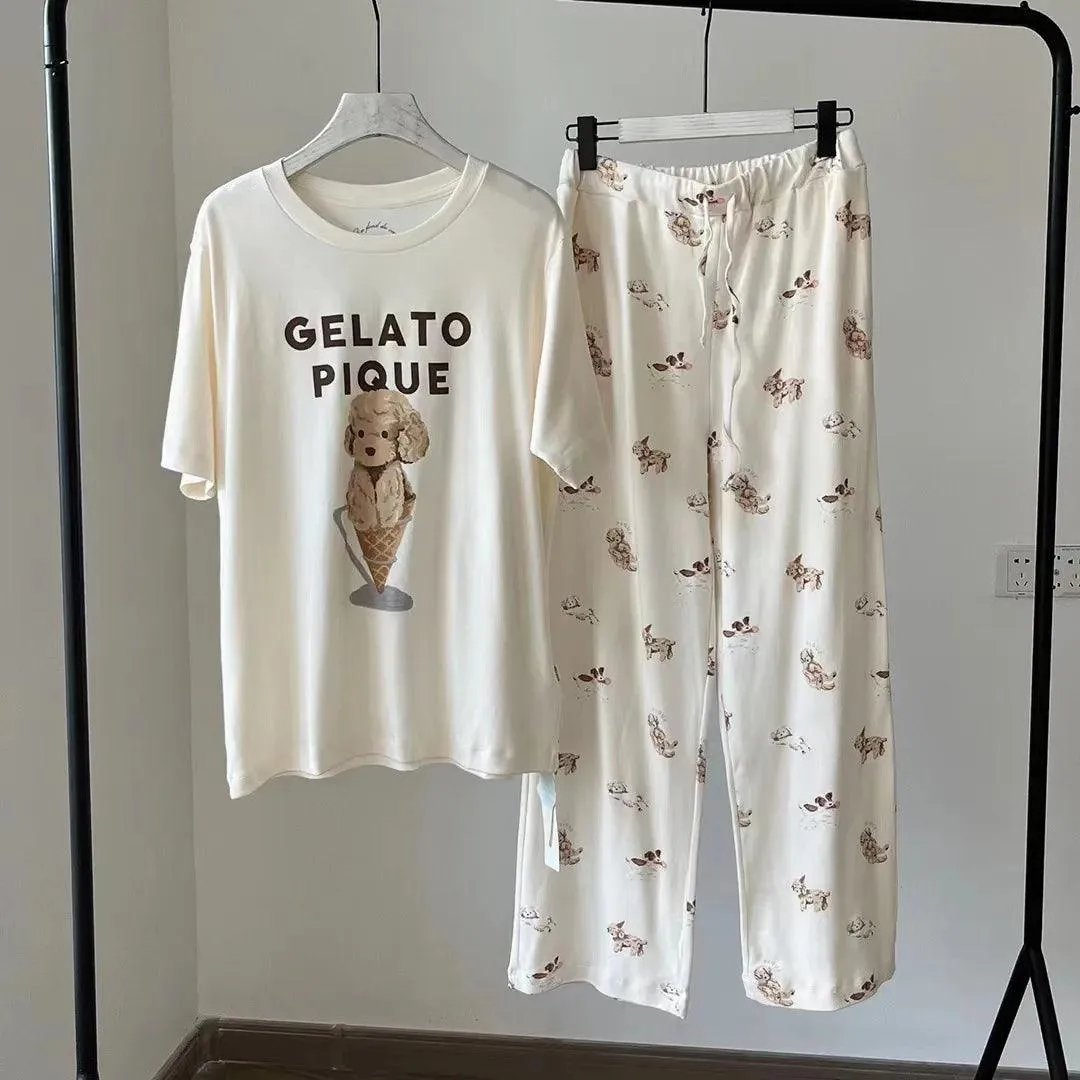 Cozy Women's Cotton-Modal Sleep & Loungewear Set - Perfect for Home Relaxation