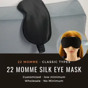 Custom Wholesale Silk Eye Mask 22 Momme