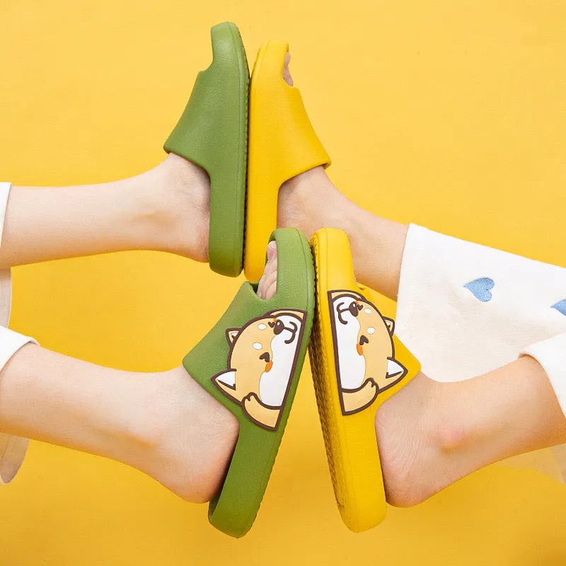 Cute Cartoon Printed Slides