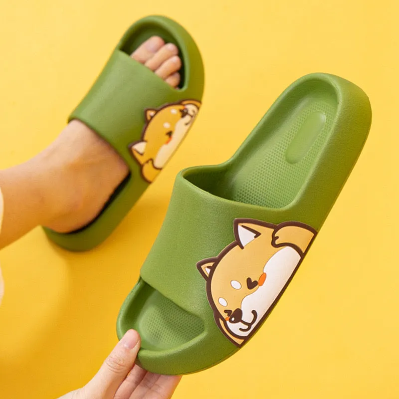 Cute Cartoon Printed Slides