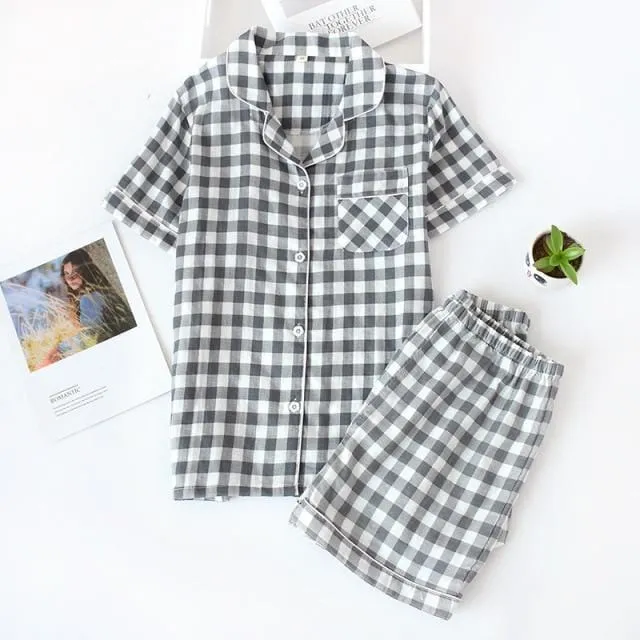 Cute Cotton Pajama Sleepwear Set