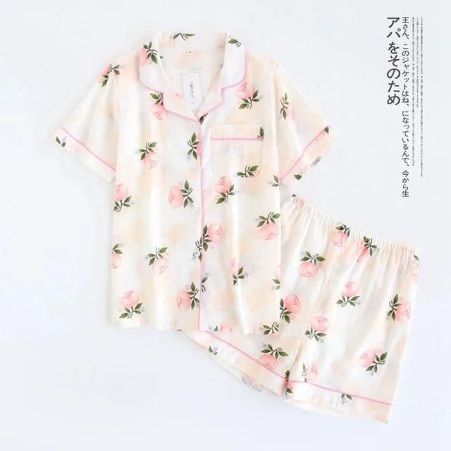 Cute Cotton Pajama Sleepwear Set