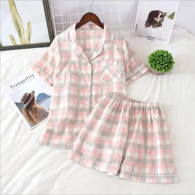 Cute Cotton Pajama Sleepwear Set