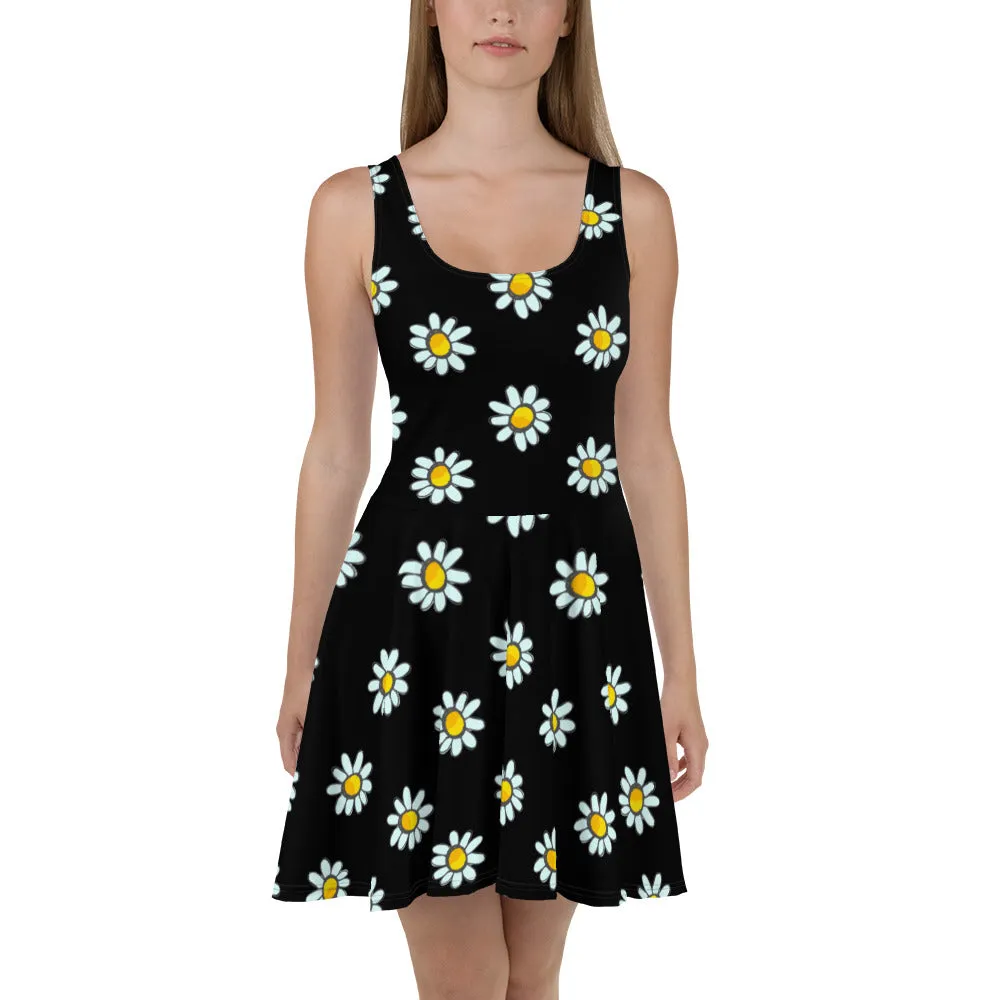 Cute Daisy Women’s and Girls Skater Dress, lioness-love.com
