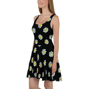 Cute Daisy Women’s and Girls Skater Dress, lioness-love.com