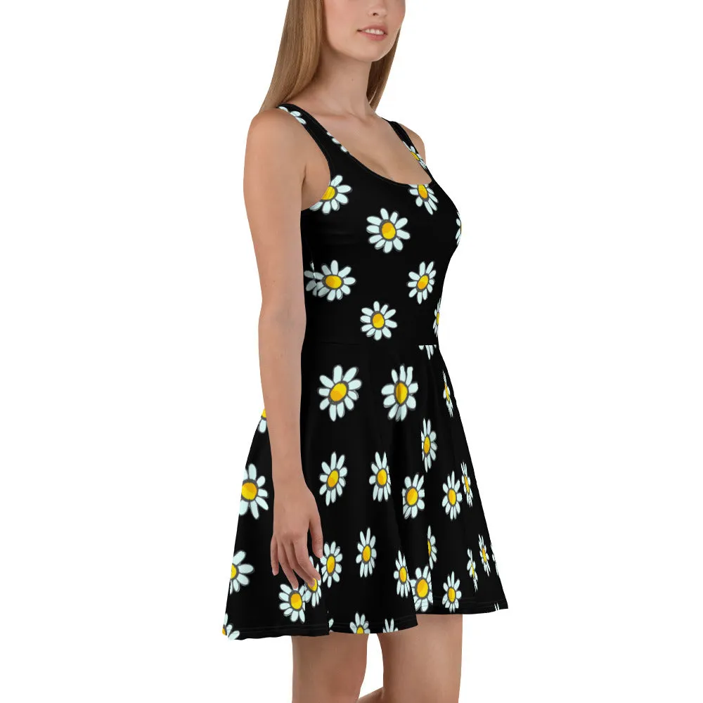 Cute Daisy Women’s and Girls Skater Dress, lioness-love.com