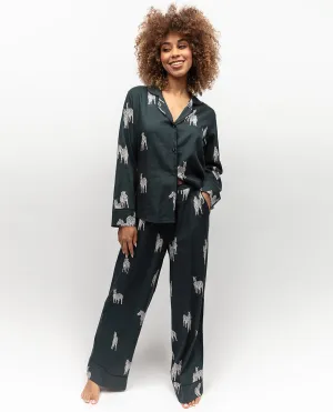 Cyberjammies Zebra Print Lawn Cotton Modal Pyjamas