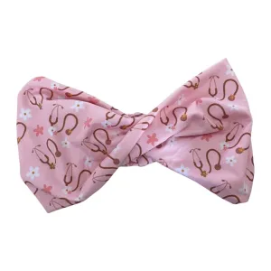 Daisies   Stethoscopes Twist Headband