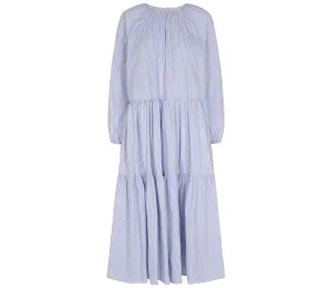 Daloma W, Dress - Bolich Blue Strips