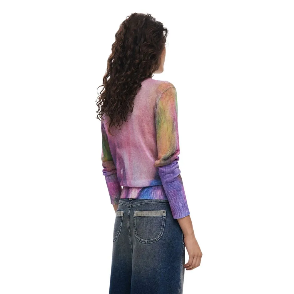 Desigual Purple Viscose Tops & T-Shirt