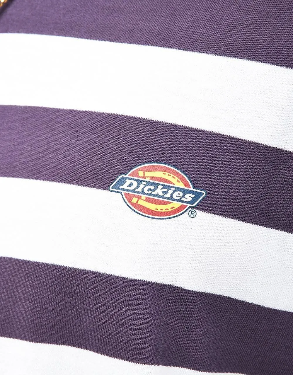 Dickies Rivergrove Stripe T-Shirt - Plum Perfect