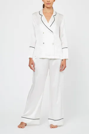Dietrich Ivory Silk Pyjama Set