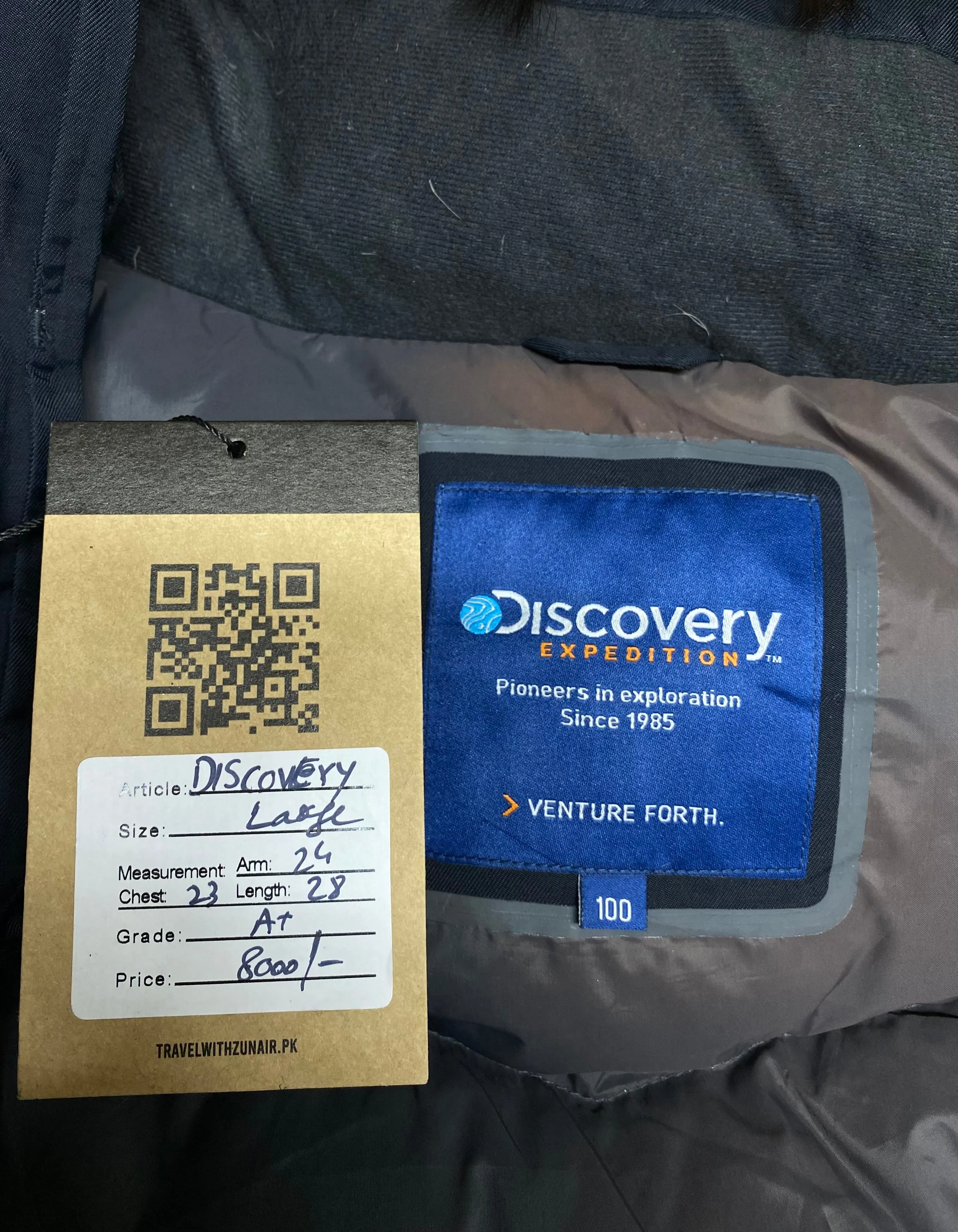 Discovery Men's Winter Thickened Warm Parka