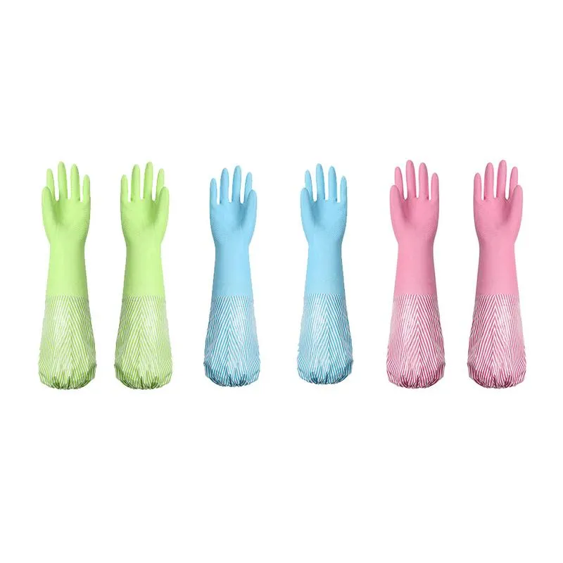 Dishwashing Gloves Fleece Lined Restricted Opening Gloves