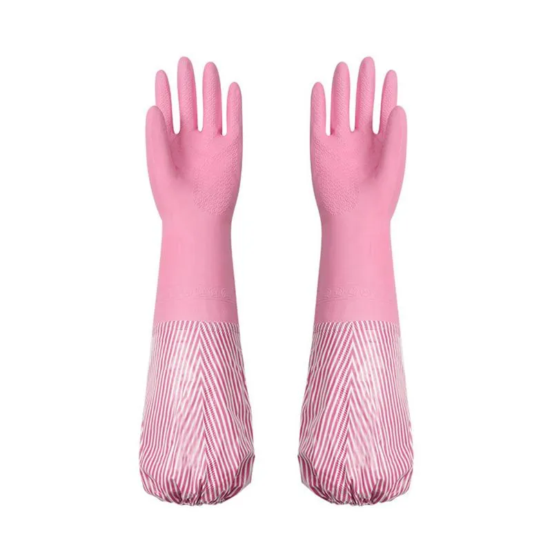 Dishwashing Gloves Fleece Lined Restricted Opening Gloves