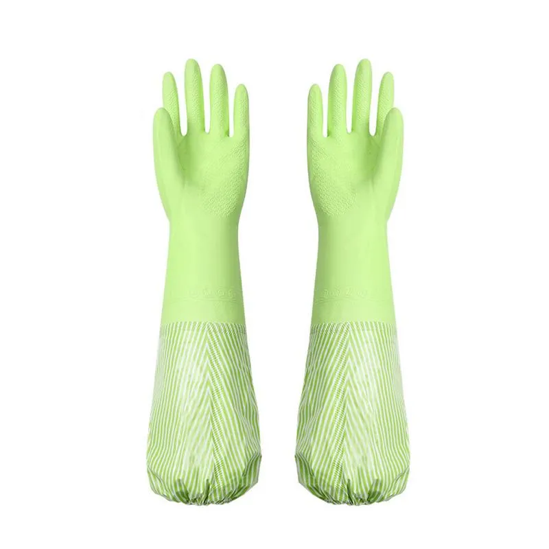 Dishwashing Gloves Fleece Lined Restricted Opening Gloves