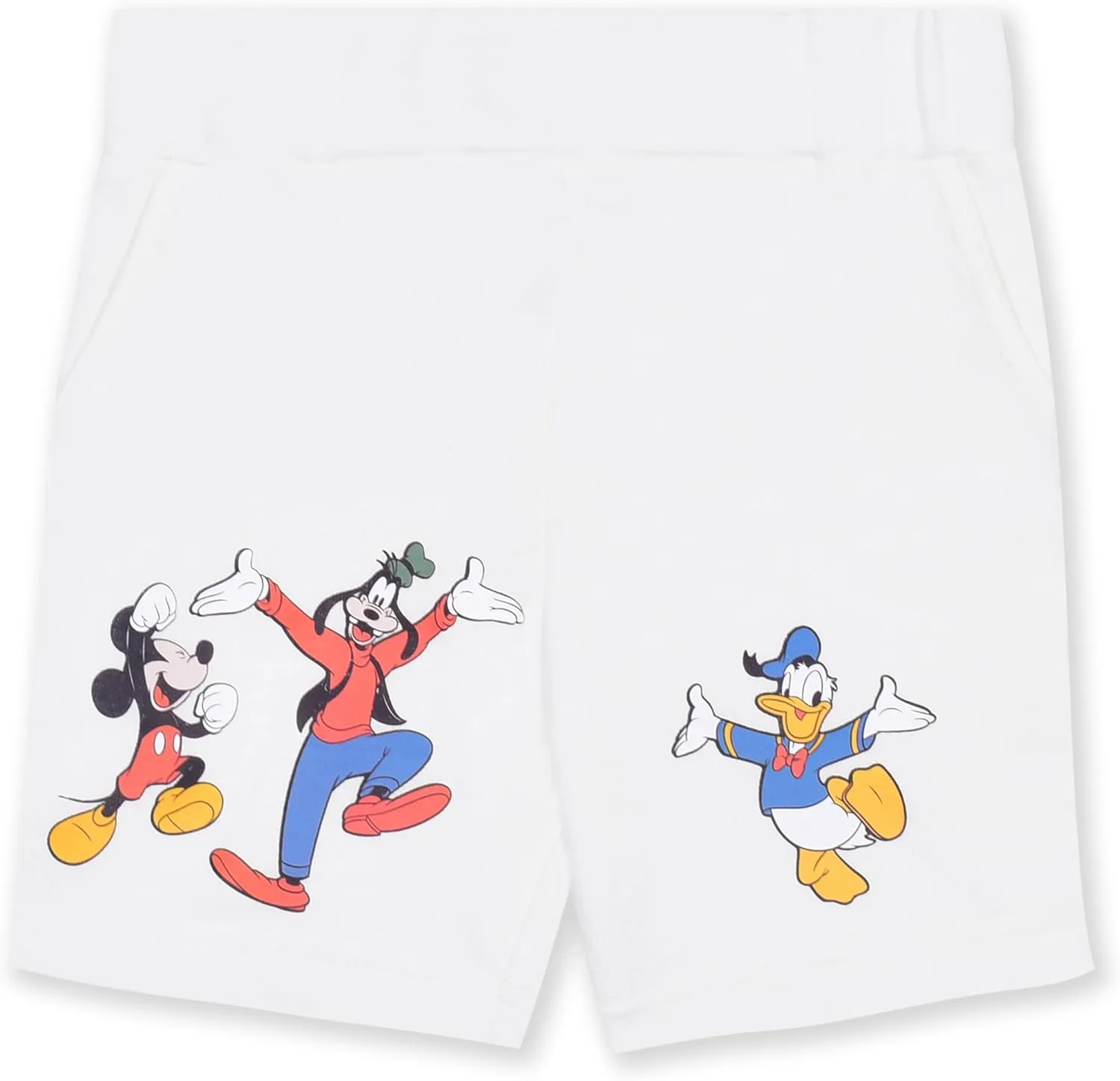 Disney Mickey Mouse Boys 2 Piece Shirt and Shorts Set for Toddlers
