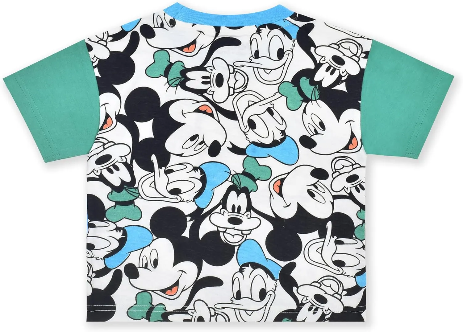 Disney Mickey Mouse Boys 2 Piece Shirt and Shorts Set for Toddlers