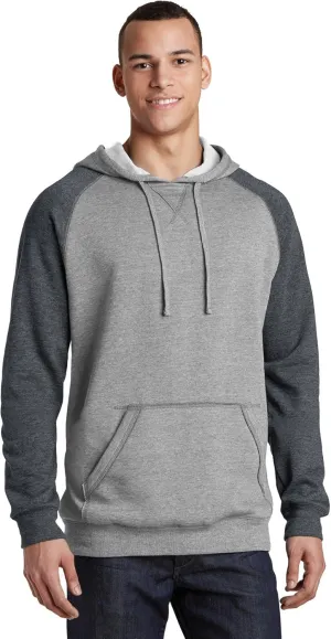 District Mens Lightweight Raglan Hoodie
