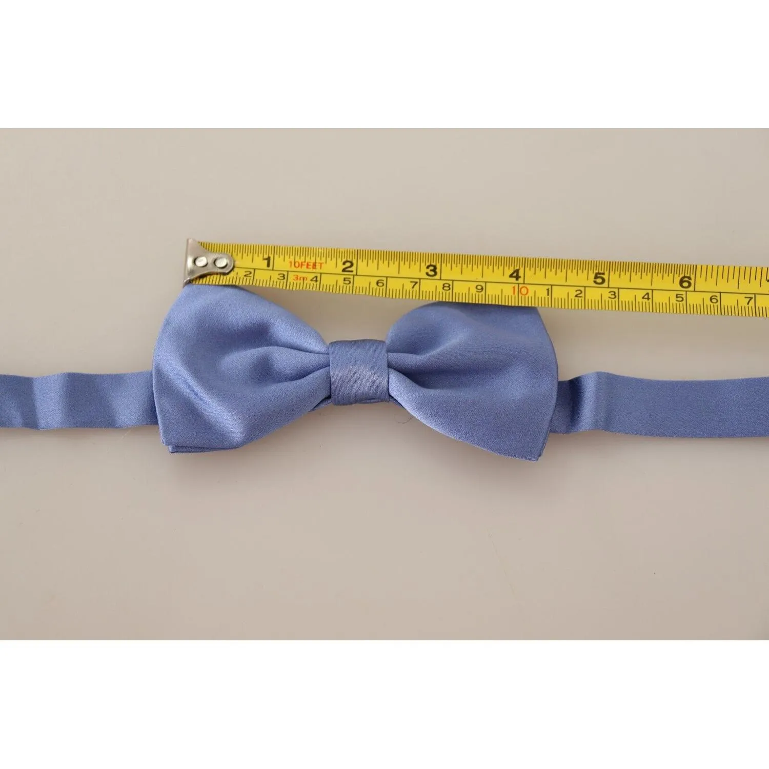Dolce & Gabbana Elegant Purple Silk Bow Tie