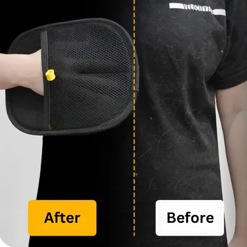 Double Sided Hair Removal Gloves