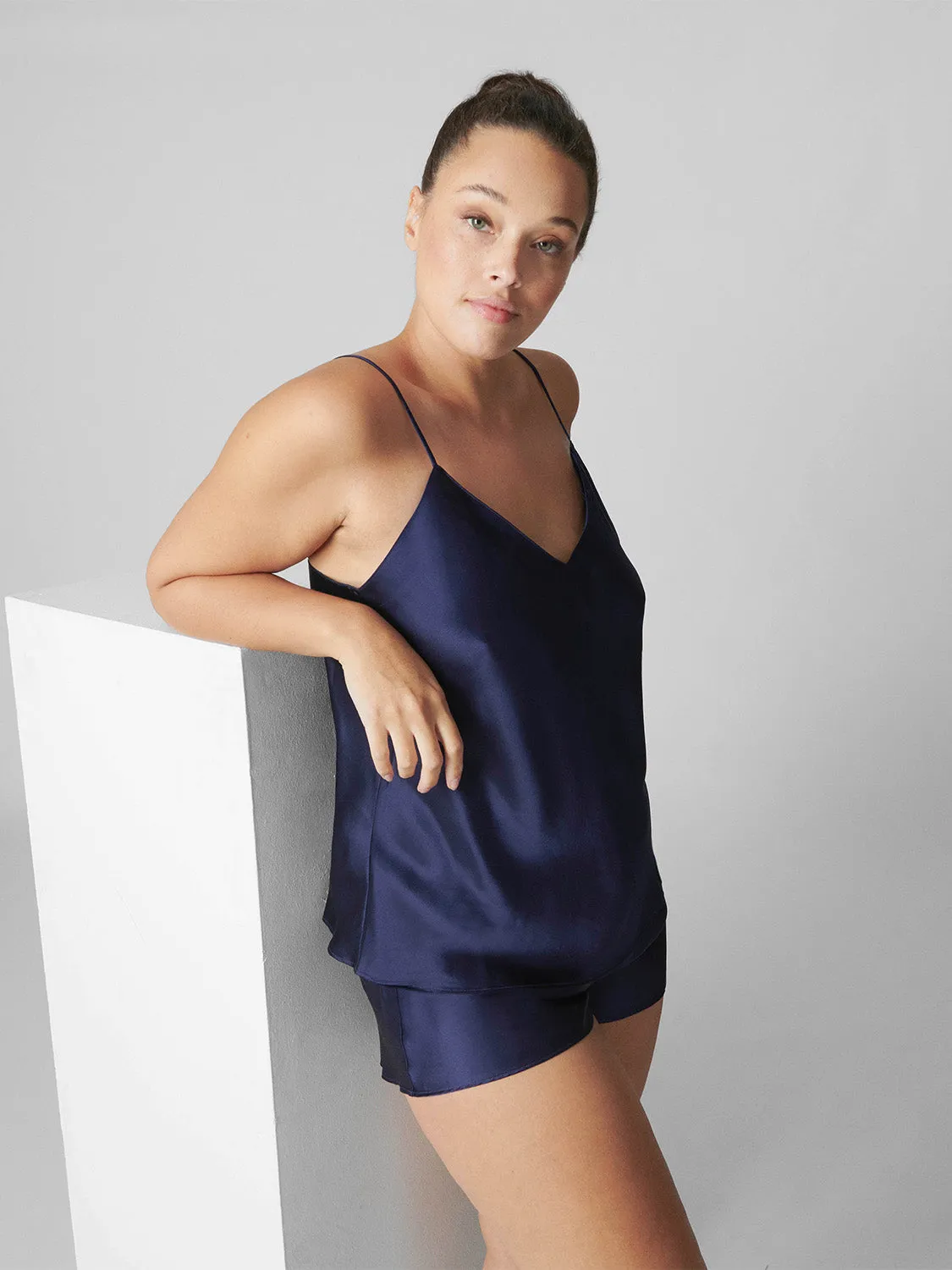 Dream Silk Top - Midnight