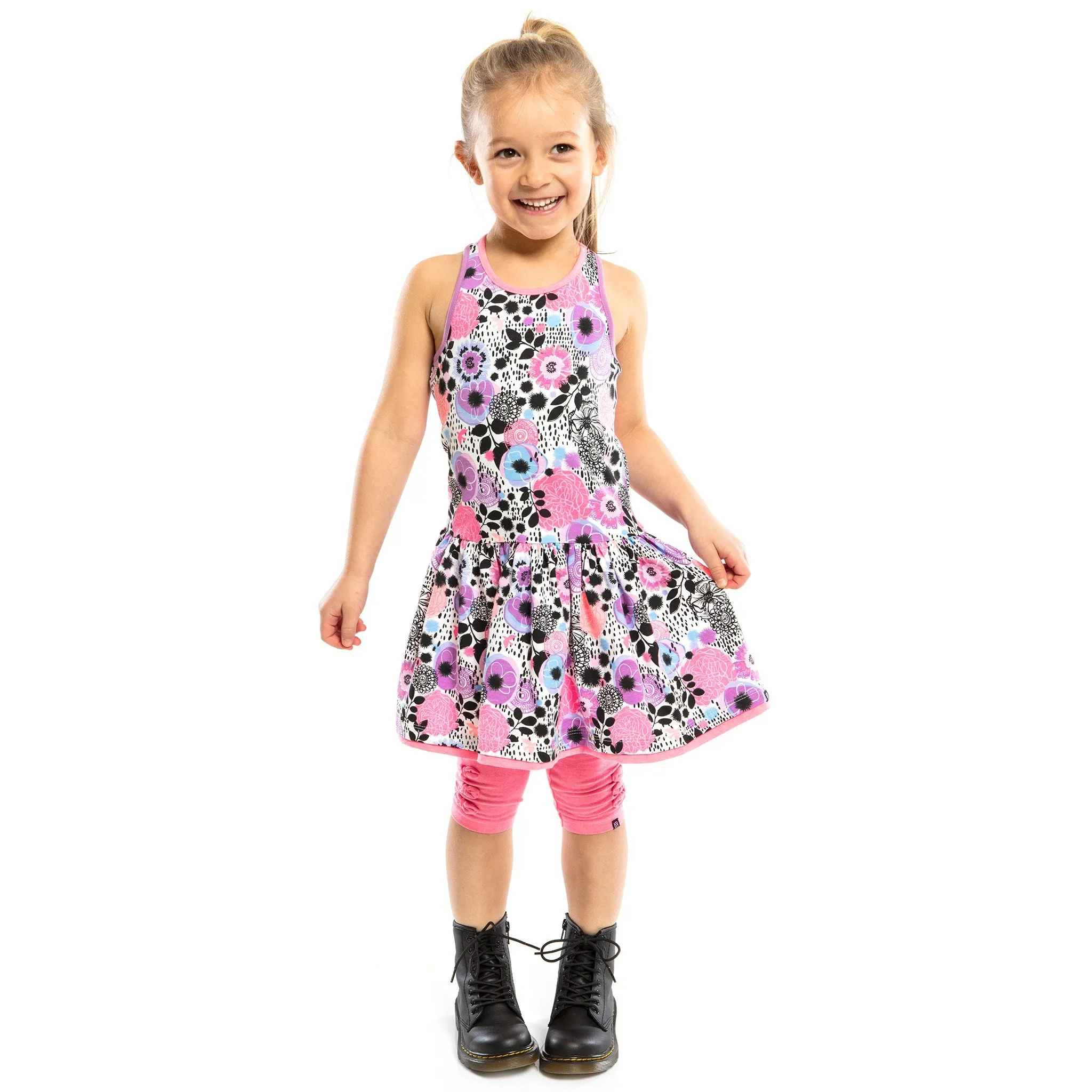 Dress - Anemones and butterflies- S2004-09-3
