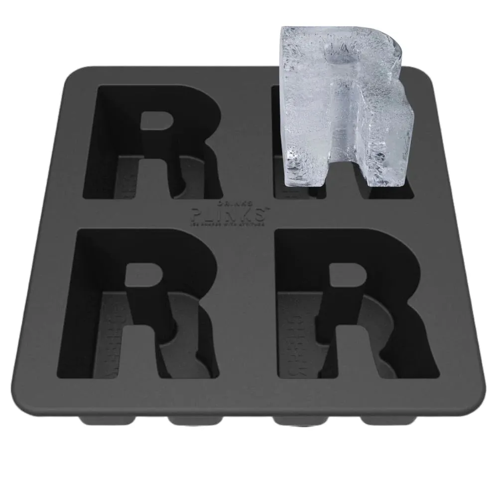 DRINKSPLINKS ICE CUBE LETTER R