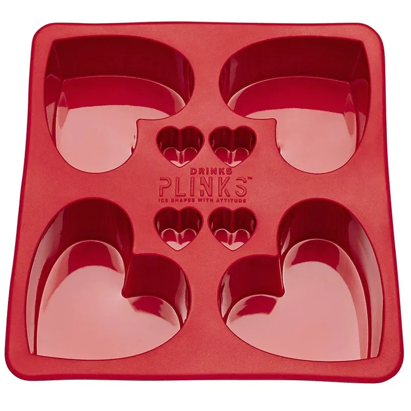 DRINKSPLINKS ICE CUBE LOVE HEARTS
