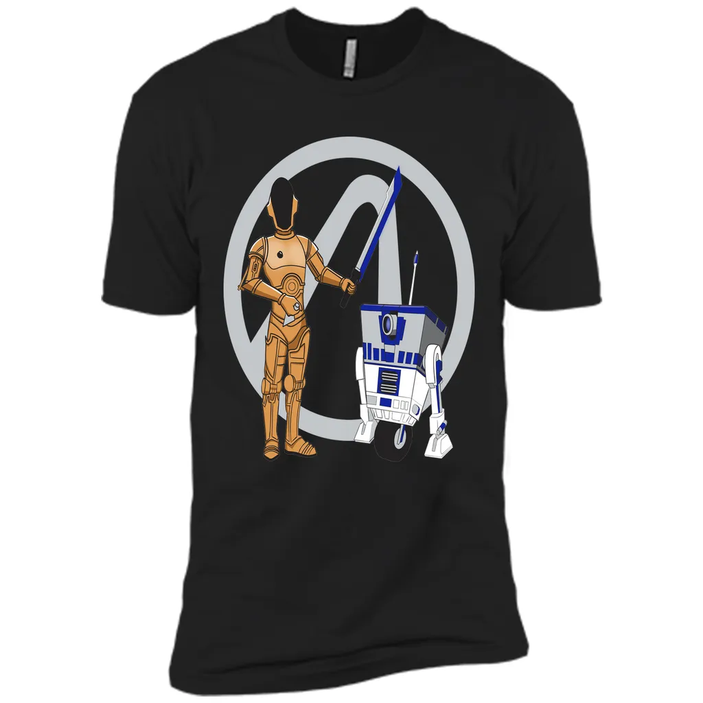 Droids of Pandora - Cartoon graphicT-Shirt