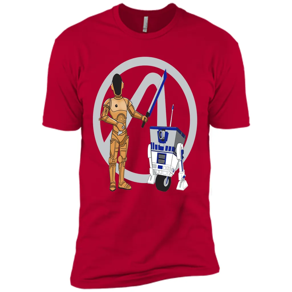 Droids of Pandora - Cartoon graphicT-Shirt
