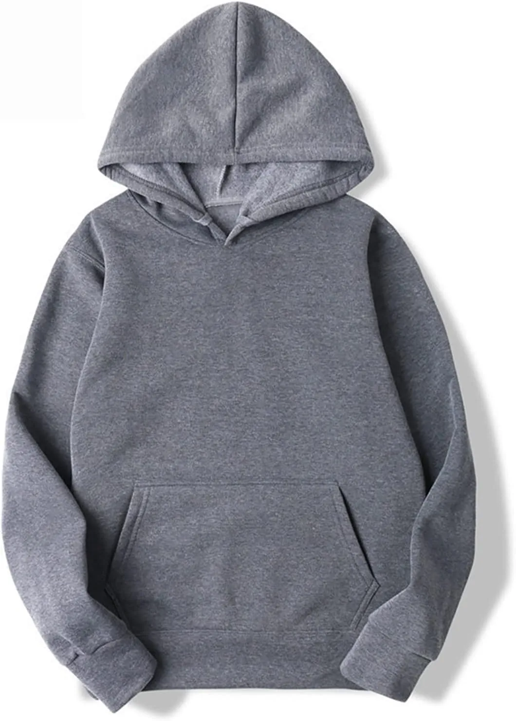DuDubaby Men Thermal Hoodie Hooded Sportswear Two Piece Long Sleeved Pullover Hoodie Sweatshirt Sweatpants Set