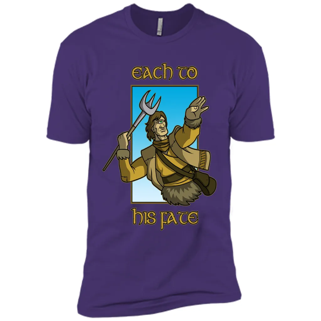 Each to His Fate-Cartoon graphic T-Shirt
