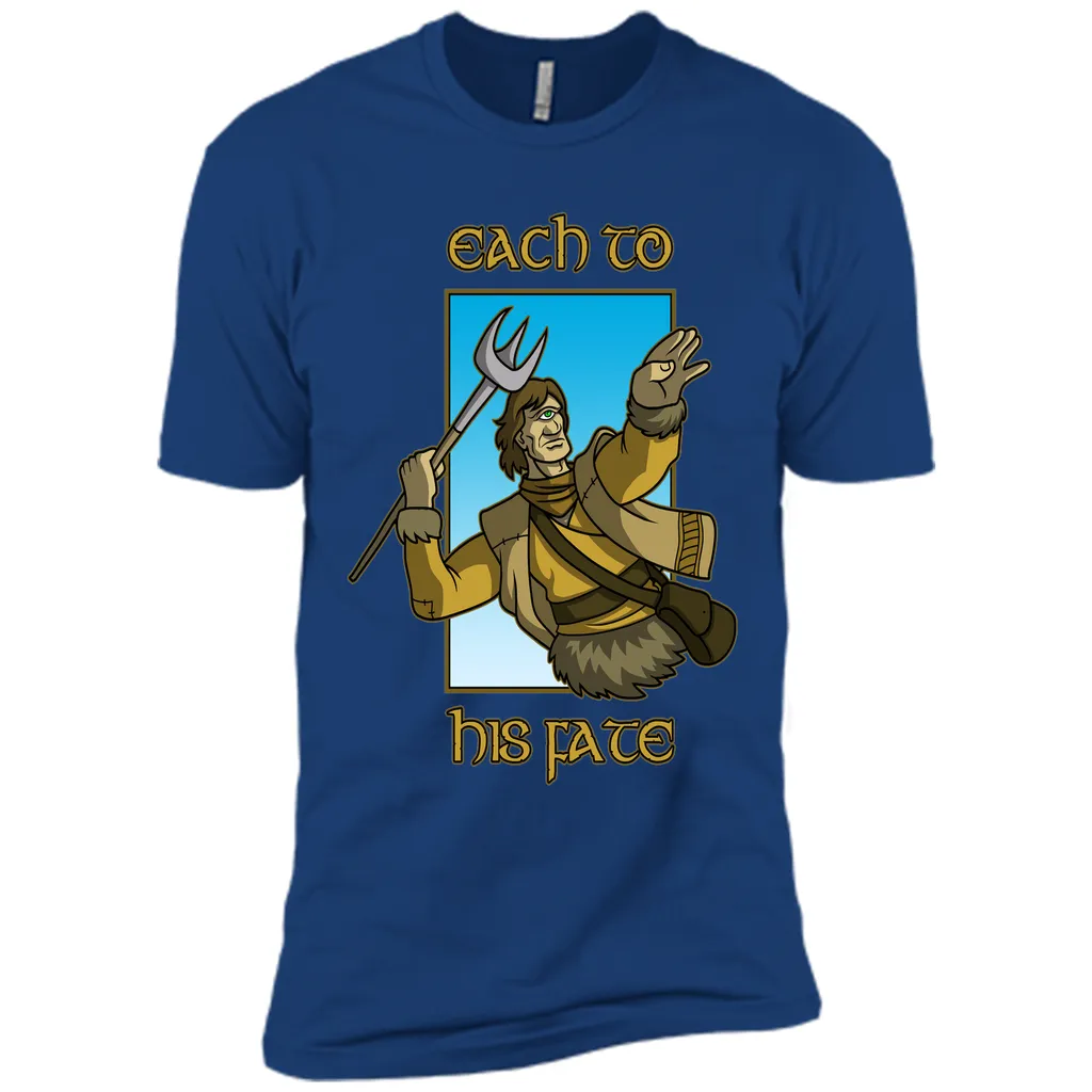 Each to His Fate-Cartoon graphic T-Shirt