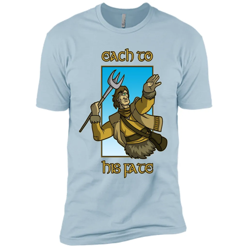 Each to His Fate-Cartoon graphic T-Shirt