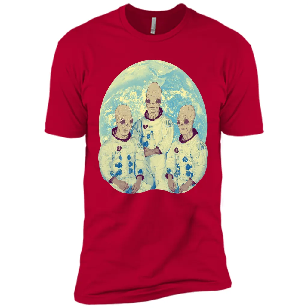 Earth Landing-Cartoon graphic T-Shirt