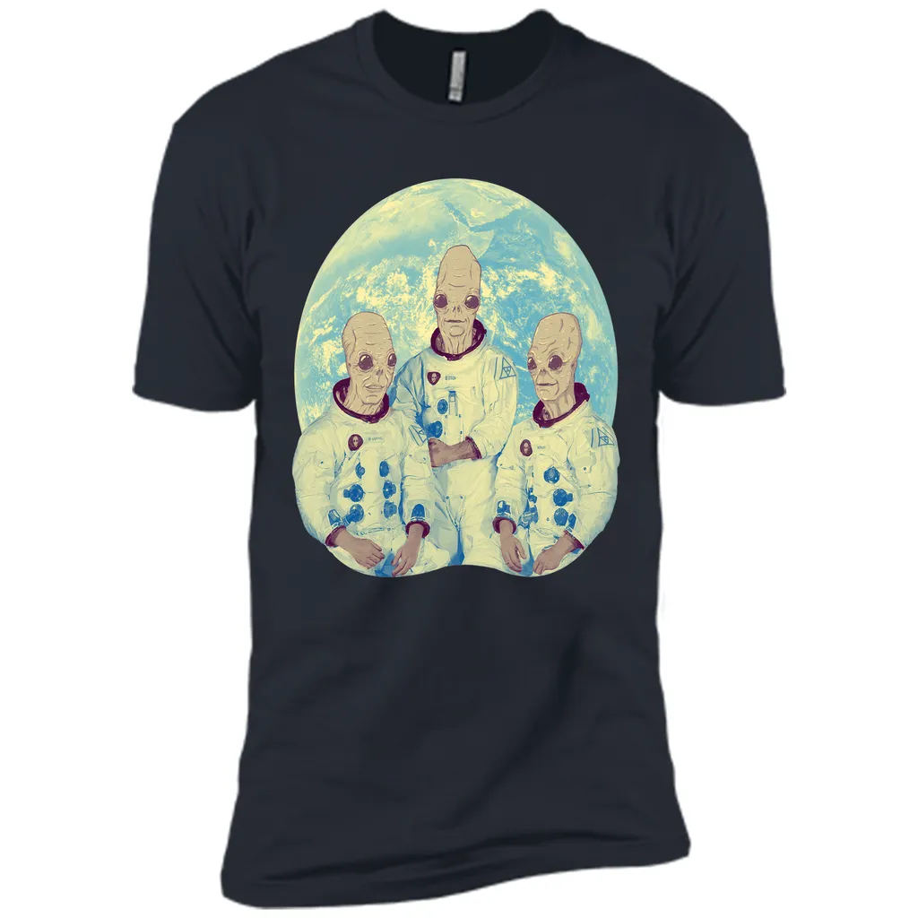 Earth Landing-Cartoon graphic T-Shirt