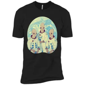 Earth Landing-Cartoon graphic T-Shirt
