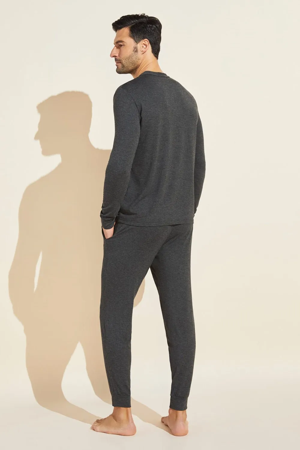 Eberjey Henry Men's Long PJ Set