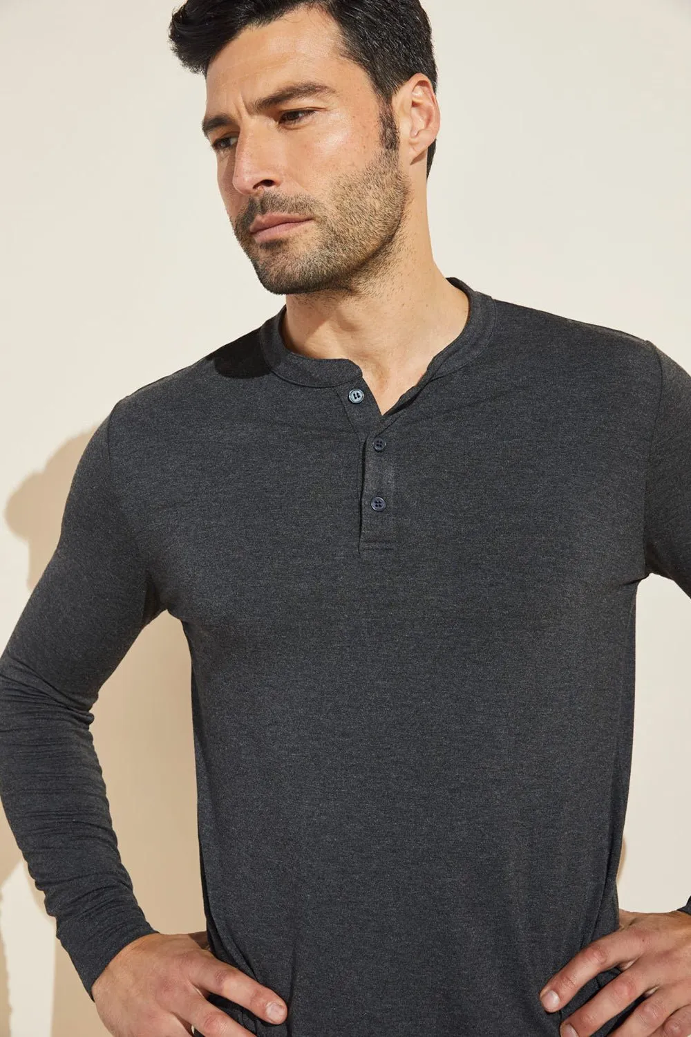 Eberjey Henry Men's Long PJ Set